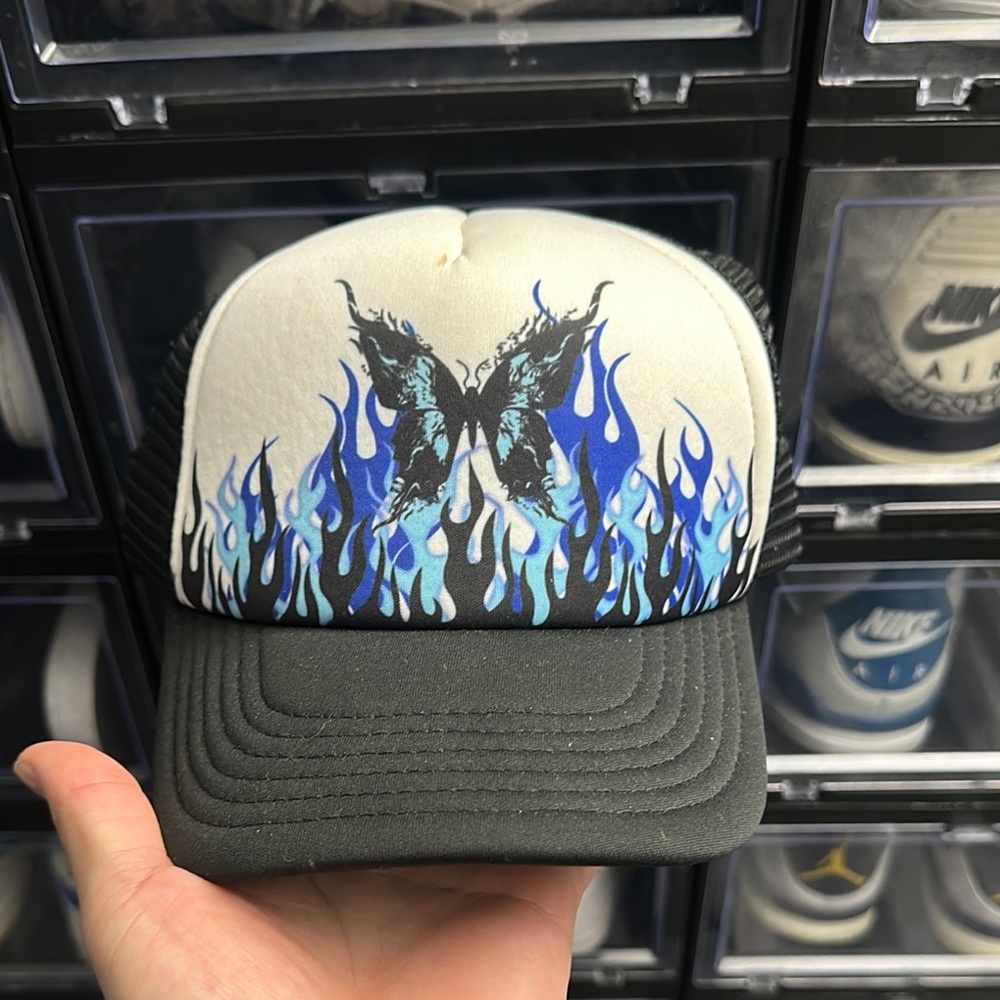 Butterfly Flame Trucker Hat